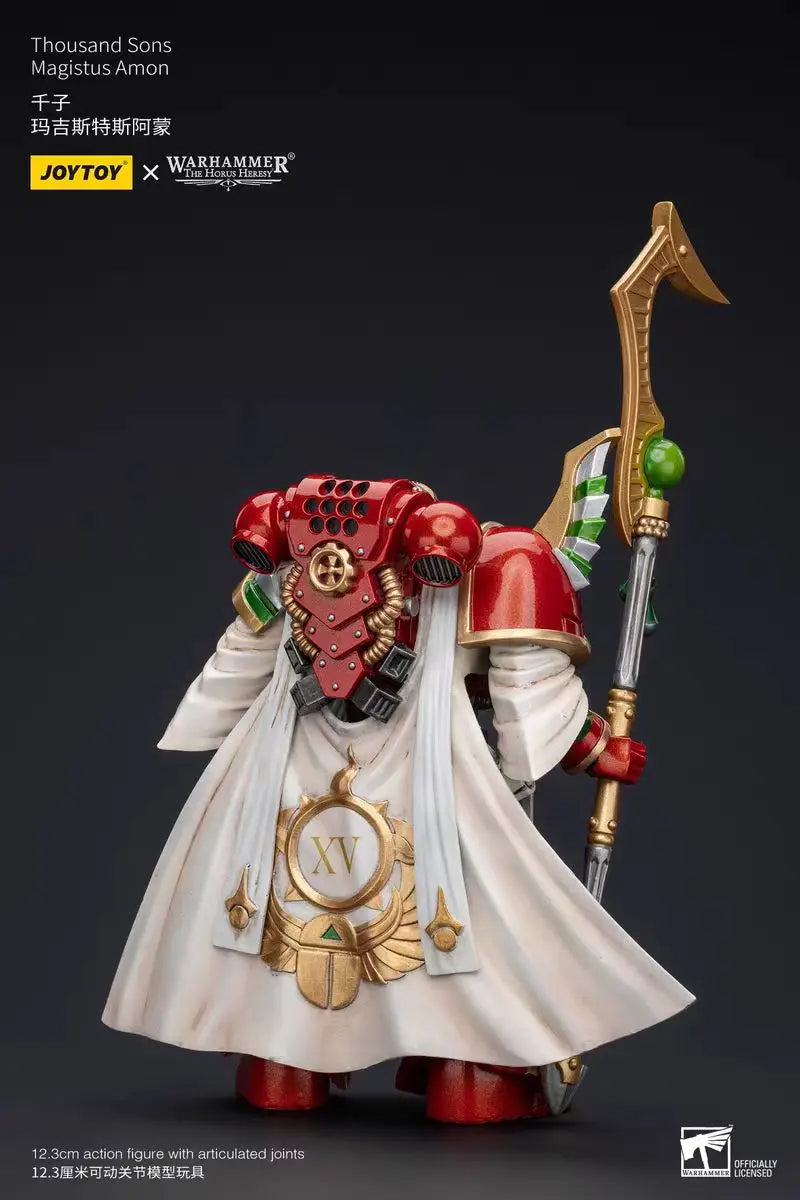 【In Stock 】JOYTOY Warhammer 40K Thousand Sons Magistus Amon 1/18 Action Figures Collection Toys Models