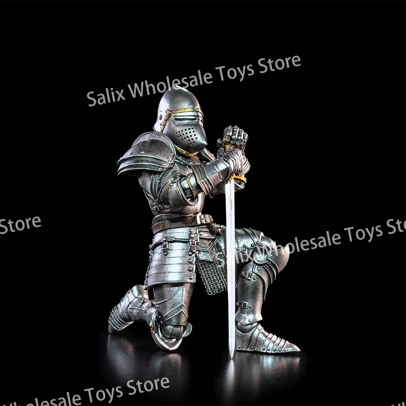 Four Horsemen Studio Mythic Legions Valiant Knight Outpost Zaxxius T.U.5.C.C. Amine Action Figure For Kids Gifts Toys Customized