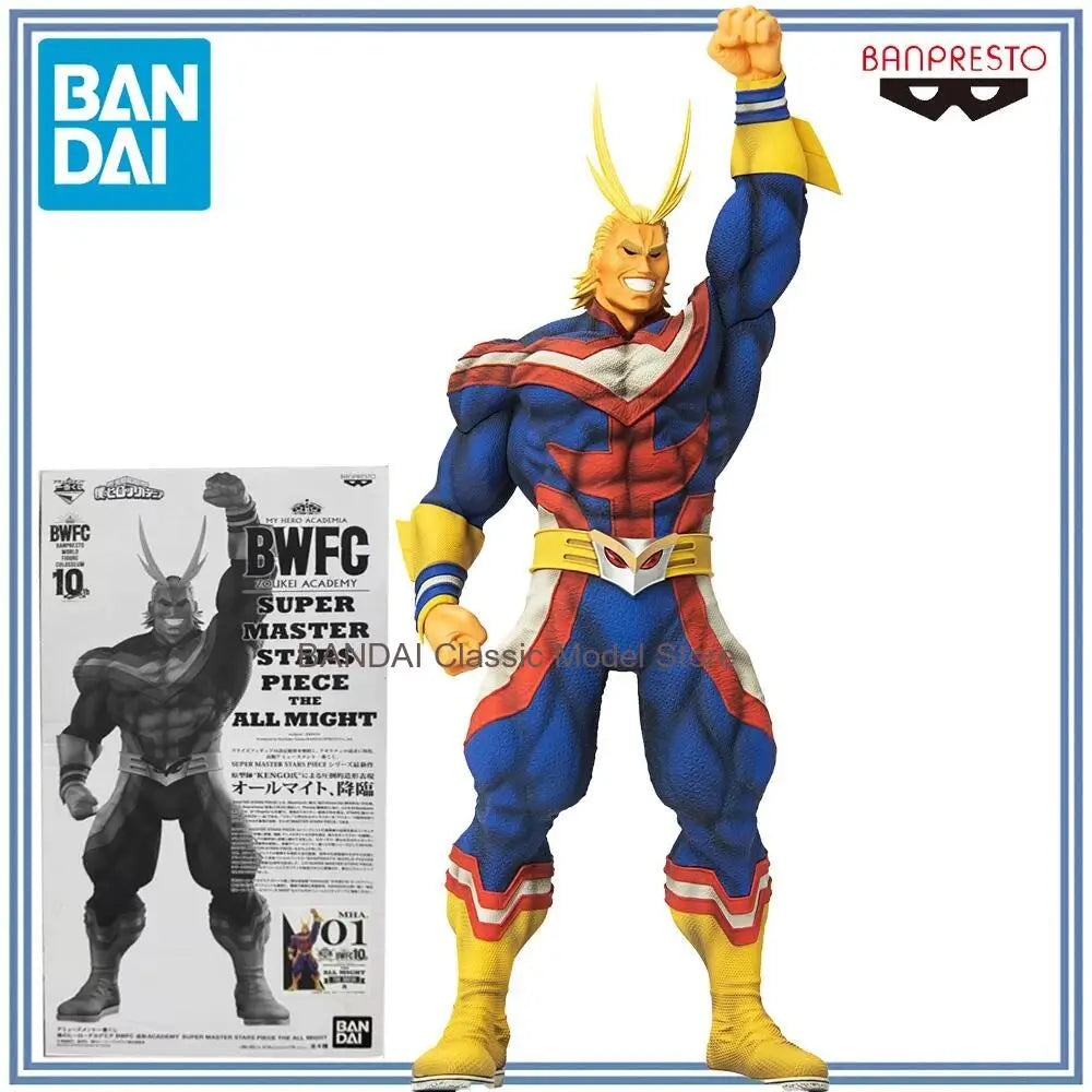 100 % Original auf Lager Bandai Spirits Banpresto My Hero Academia All Might Anime-Figur Modell-Dekoration Sammlerstück Geschenk