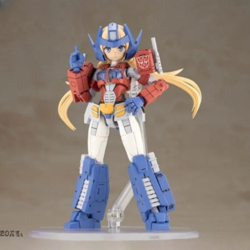 In Stock KOTOBUKIYA Transforming Toys Convoy Crossframe Girl Humikane Shimada Ver Assemble Model Kit Action Figure Gifts Toys