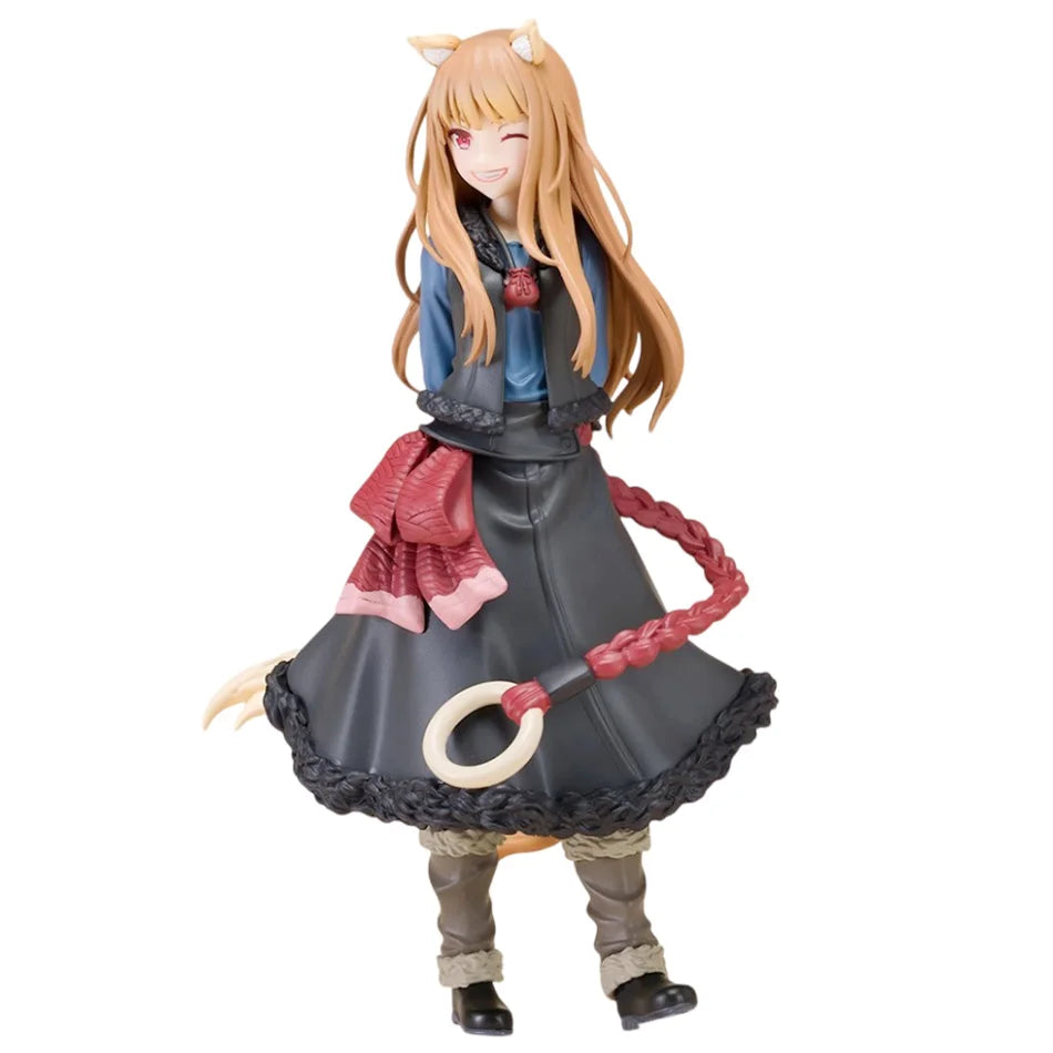 Anime Spice and Wolf Figure Toys 17cm Holo Action Figural Doll Cute Girls Pvc Model Toy For Children's Birthday Gifts In Stock