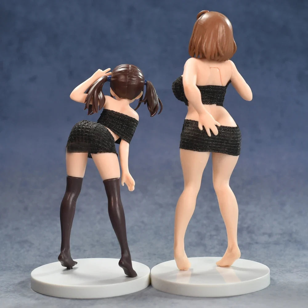 Insight Figure Tachibana Rio Hitachika Miho PVC Action Figure Flat Paint Sexy Adult Anime Girl Statue Collectible Figurine