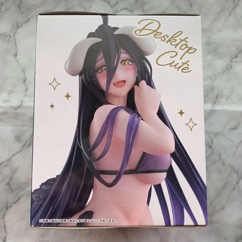 In Stock TAiTO Desktop Cute OVERLORD Shalltear Bloodfallen Albedo ~Swimming Suit Ver.~ PVC 13CM Anime Action Figures Model Toy