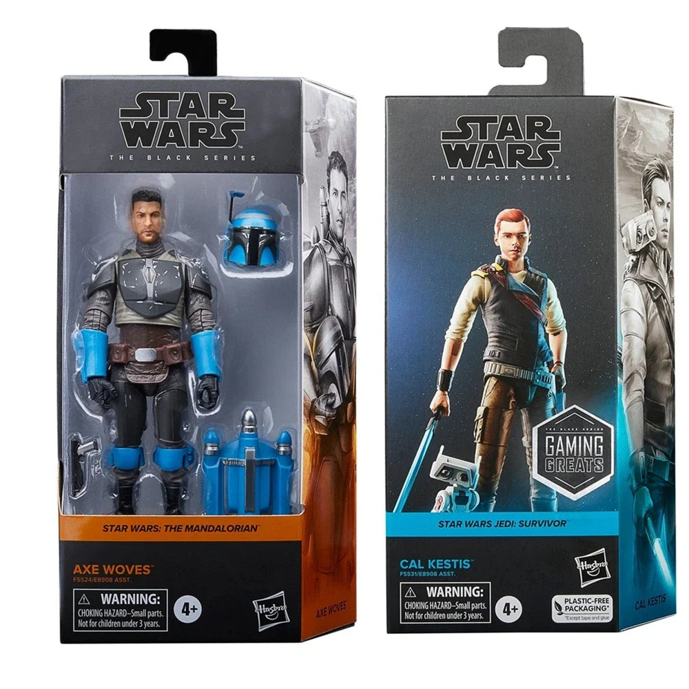 Original 6-Zoll Star Wars The Black Series Jedi Cal Kestis Mandalorian Axe Woves Actionfigur Spielzeugsammlung
