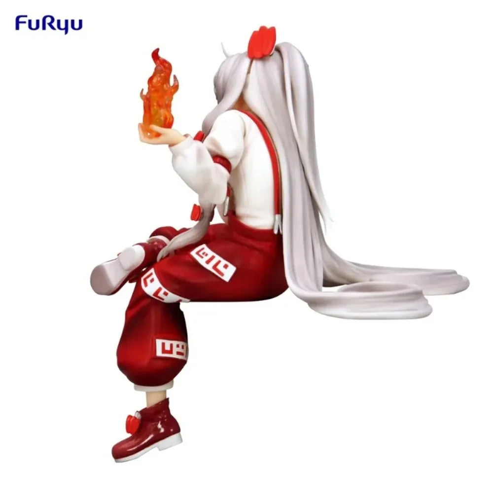 In Stock FuRyu Original Genuine Anime Touhou Project Huziwara No Mokou Noodle Stopper Figure 15cm Collections Model Toys Gift