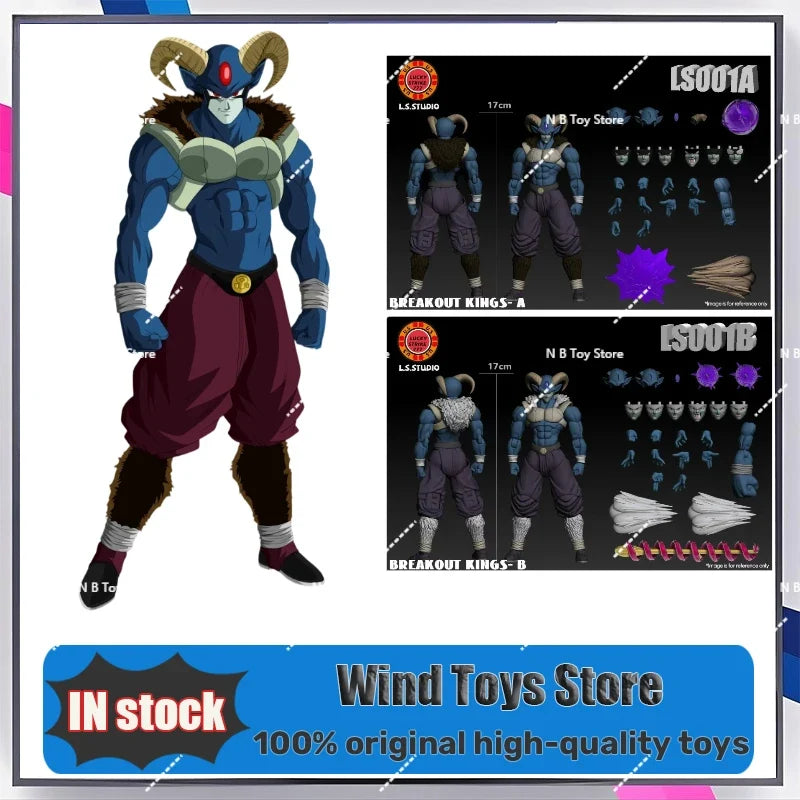 L.S. Studio Dragon Ball Super Moro Breakout Kings A B Anime Action Figures Statues Model Toys Gifts Preorder