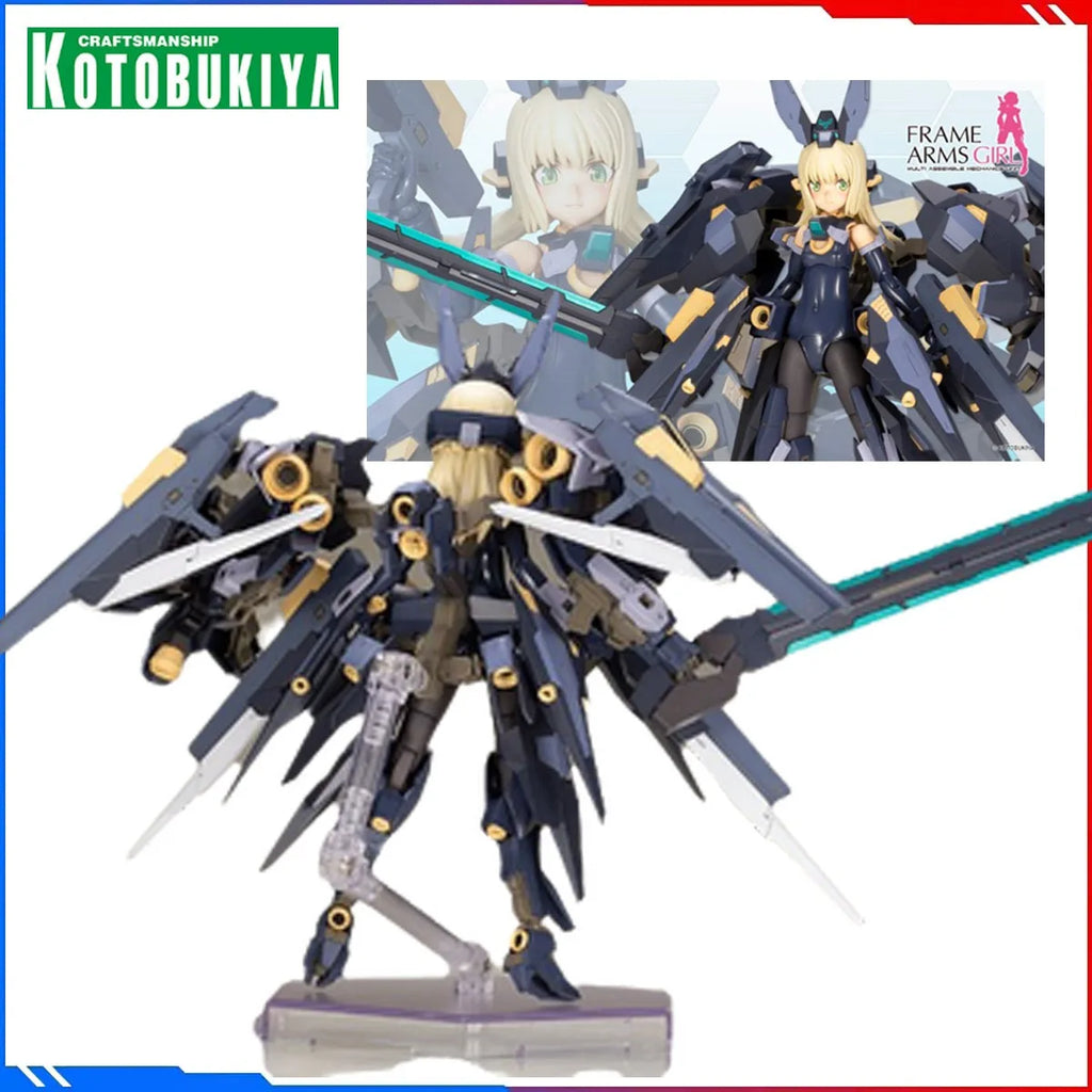 Kotobukiya Genuine Anime Model Kits Frame Arms Girl Zeryphikal H=190mm Toys Action Figure Assembly Model Gift for Boy Girl