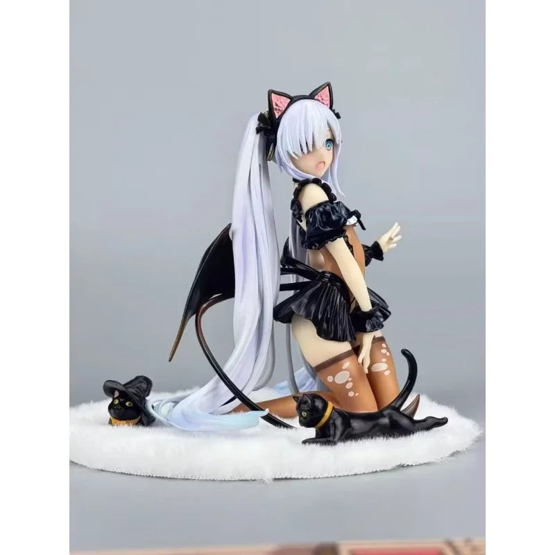 In Stock HMS Janus Anime Figures Azur Lane Figure 1/7 GK Figurine Collection Desk Decor Ornament Toy PVC Model Boy Birthday Gift