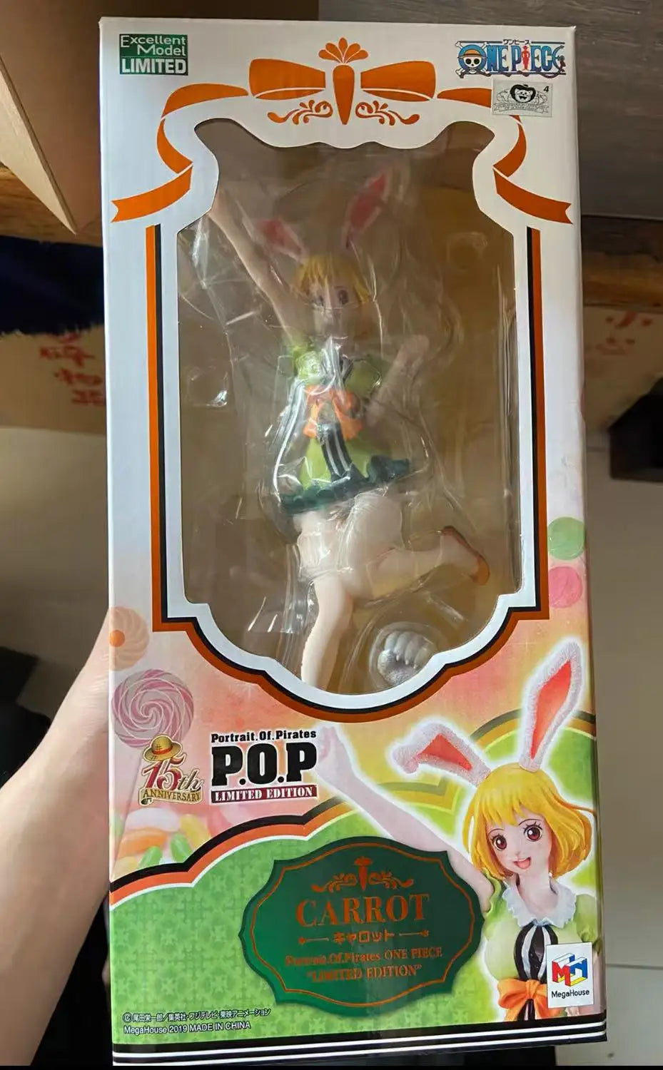 Hot Sale Original MegaHouse POP "Limited Edition" ONE PIECE CARROT Limited Edition Toys Model Ornaments Statue Doll