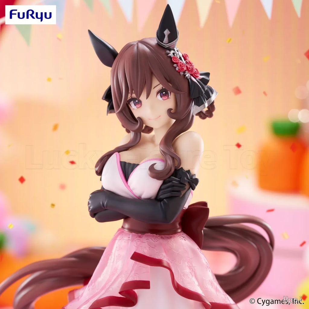 【Original】FuRyu Trio-Try-iT Figure Uma Musume Pretty Derby Gentildonna Figures Collectibles Models Classic Anime Toys