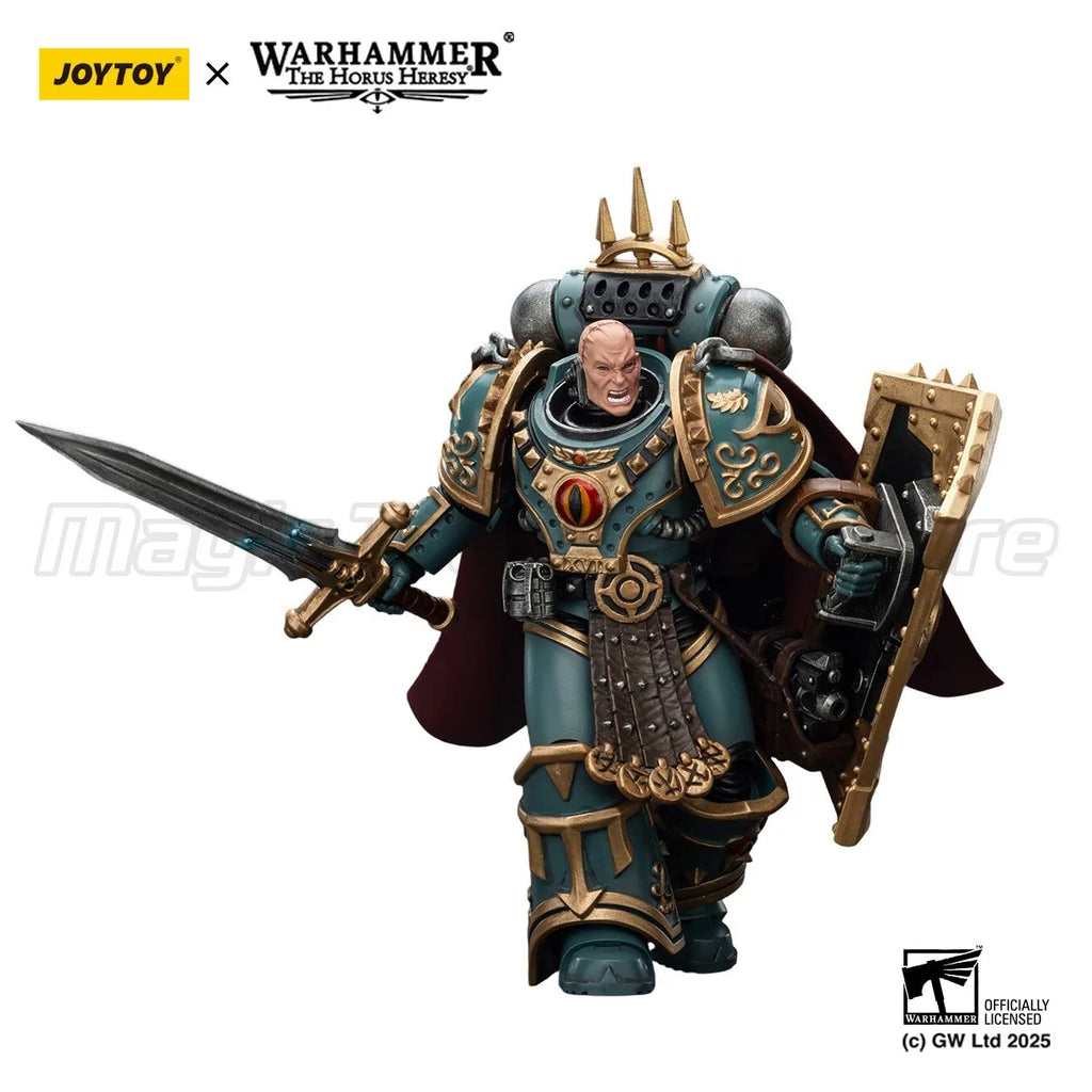 【MT】JOYTOY Warhammer 40K 1/18 Action Figure Sons of Horus 'Little’ Horus Aximand,Captain of the 5th Company Model