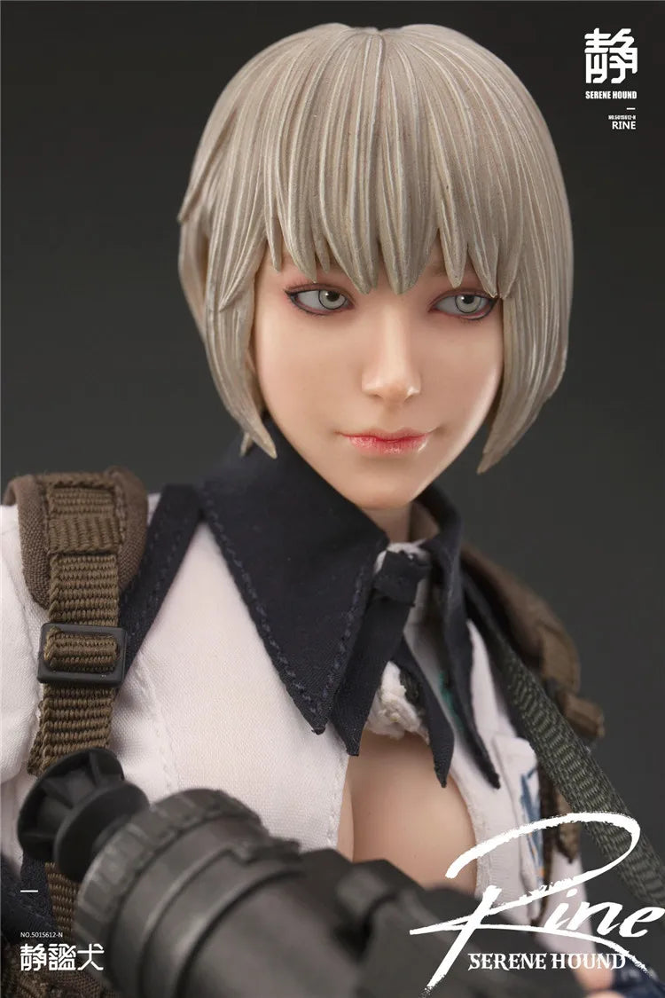 I8 Toys 501S612 1/6 Serene Hound Troop Beautiful Girl Survival Enhanced Tache Night Fight Enhanced Rine 12" Action Figure Body