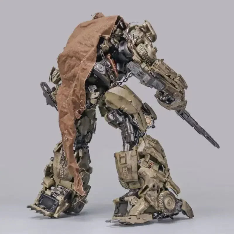 In Stock DP01V Oil Tank Via Upgraded Version Yellow Green Megatron Movie Version Model Toys