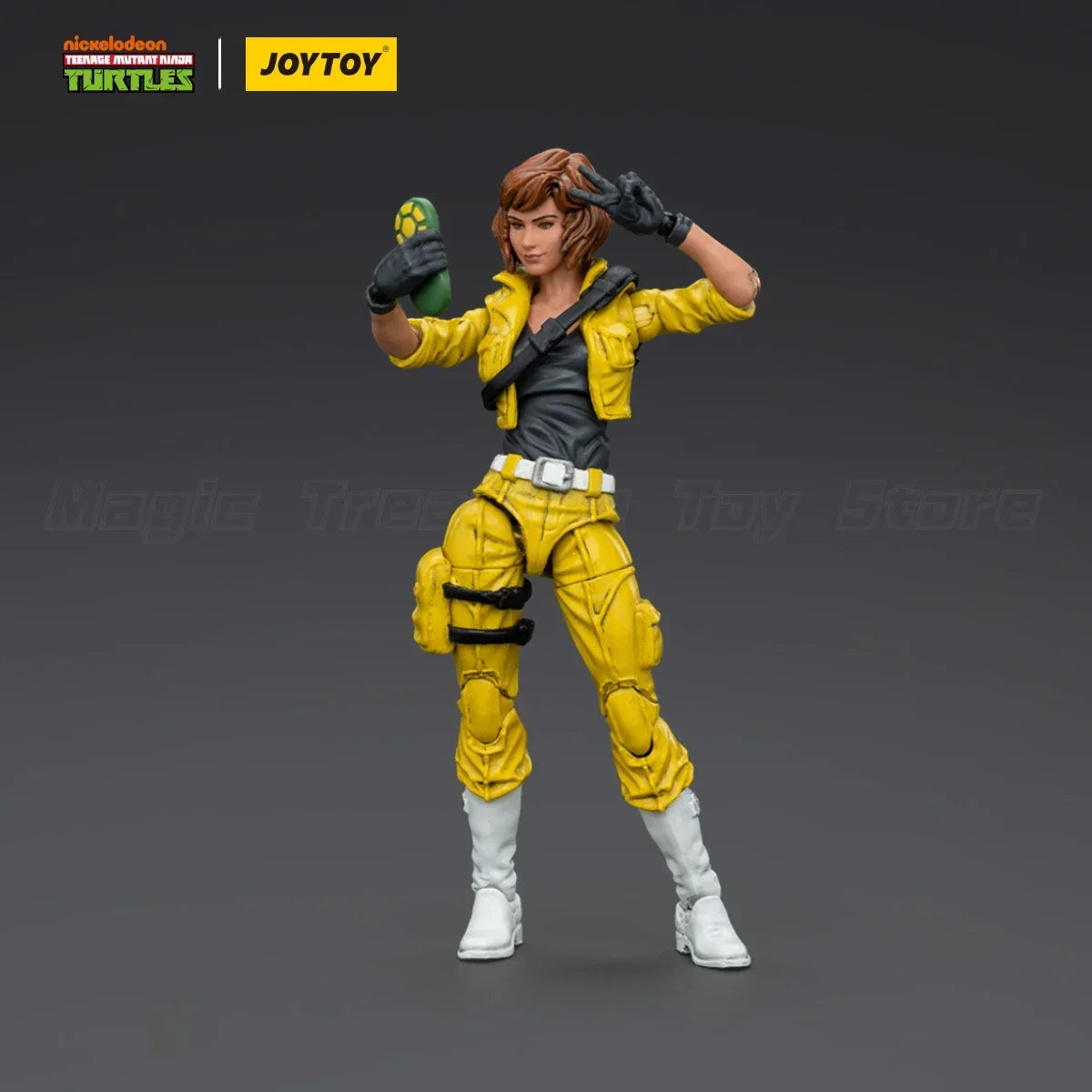 【MT】JOYTOY TMNT Ninja Turtles Splinter April O'Neil 1/18 Action Figure Anime Toys
