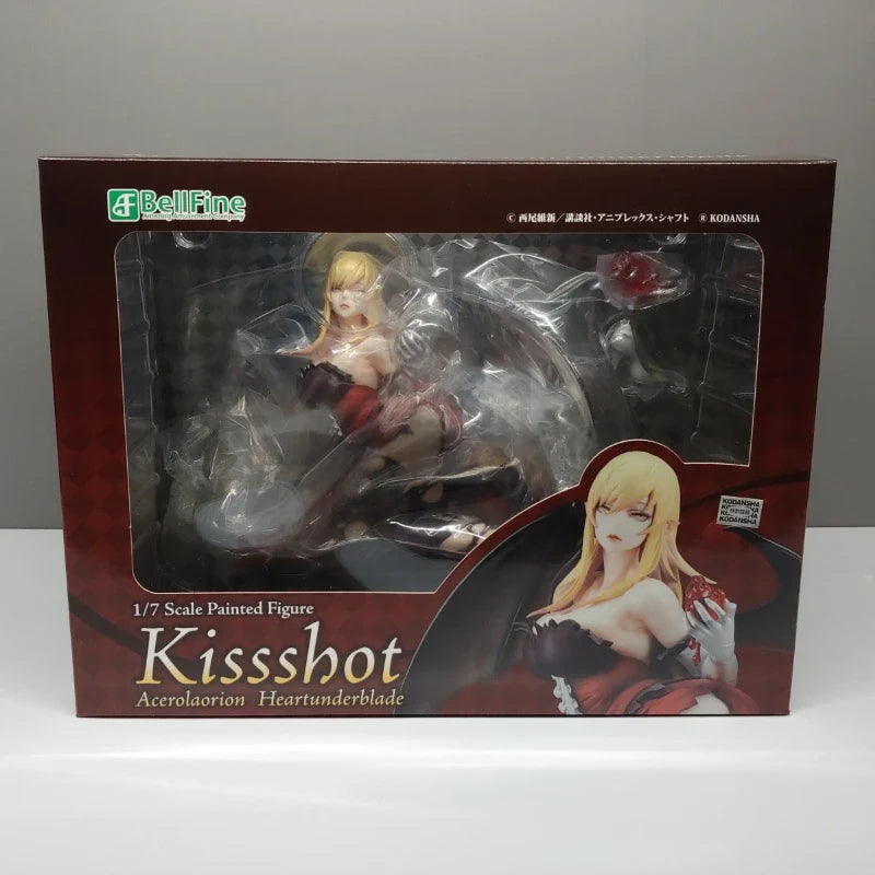 Bakemonogatari Kissshot Acerolaorion Heartunderblade 13cm PVC Action Figure Anime Figure Model Toys Figure Collection Doll Gift
