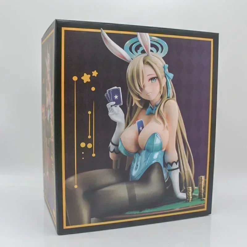 22cm Blue Archive Alice Maid Anime Girl Figure Aris/Tendou Arisu Action Figure Ichinose Asuna Bunny Figurine Model Doll Toy Gift
