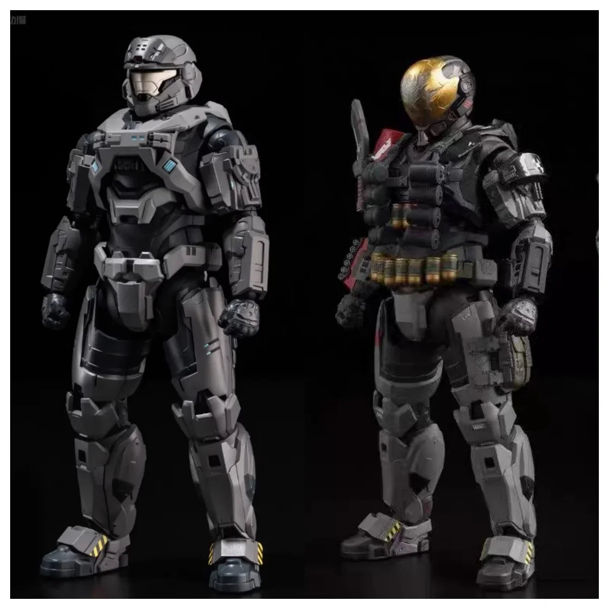 1:12 Maßstab Halo Actionfigur - Emile-A239 Spartan-B312 Zimmerdekoration Spielzeug für Kinder Weihnachtsgeschenk Sammlerstück Handgemachtes Modell