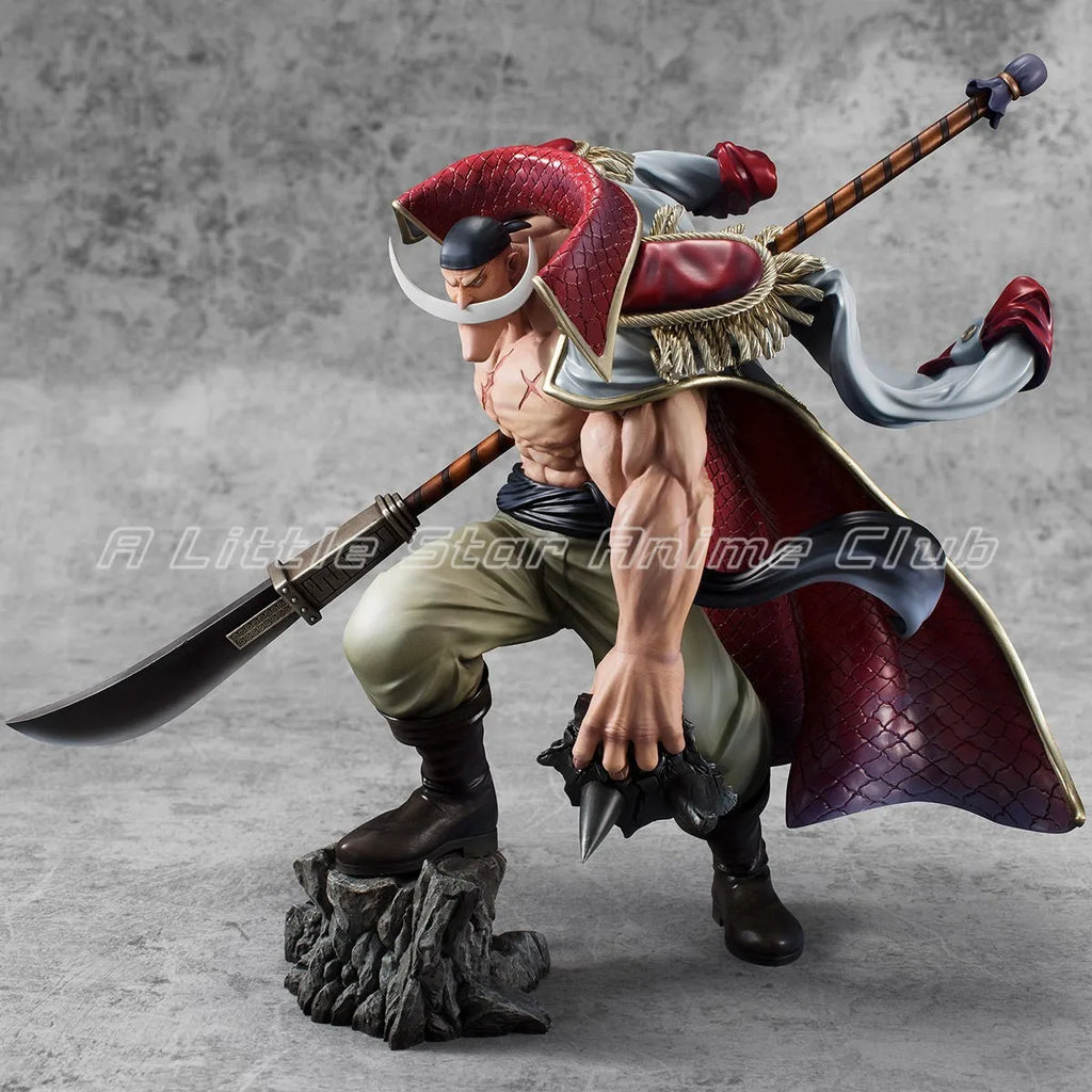 In Stock Original MegaHouse Portrait of Pirates "SA-MAXIMUM" ONE PIECE EDWARD NEWGATE Model Ornament