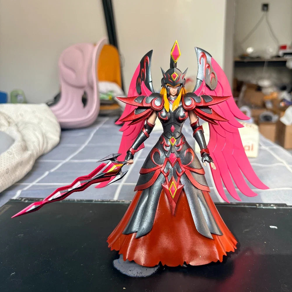 Saint Seiya Omega Pallas GK Resin Statue - Athena's Sister Goddess of Love Anime Figure Collectible Model