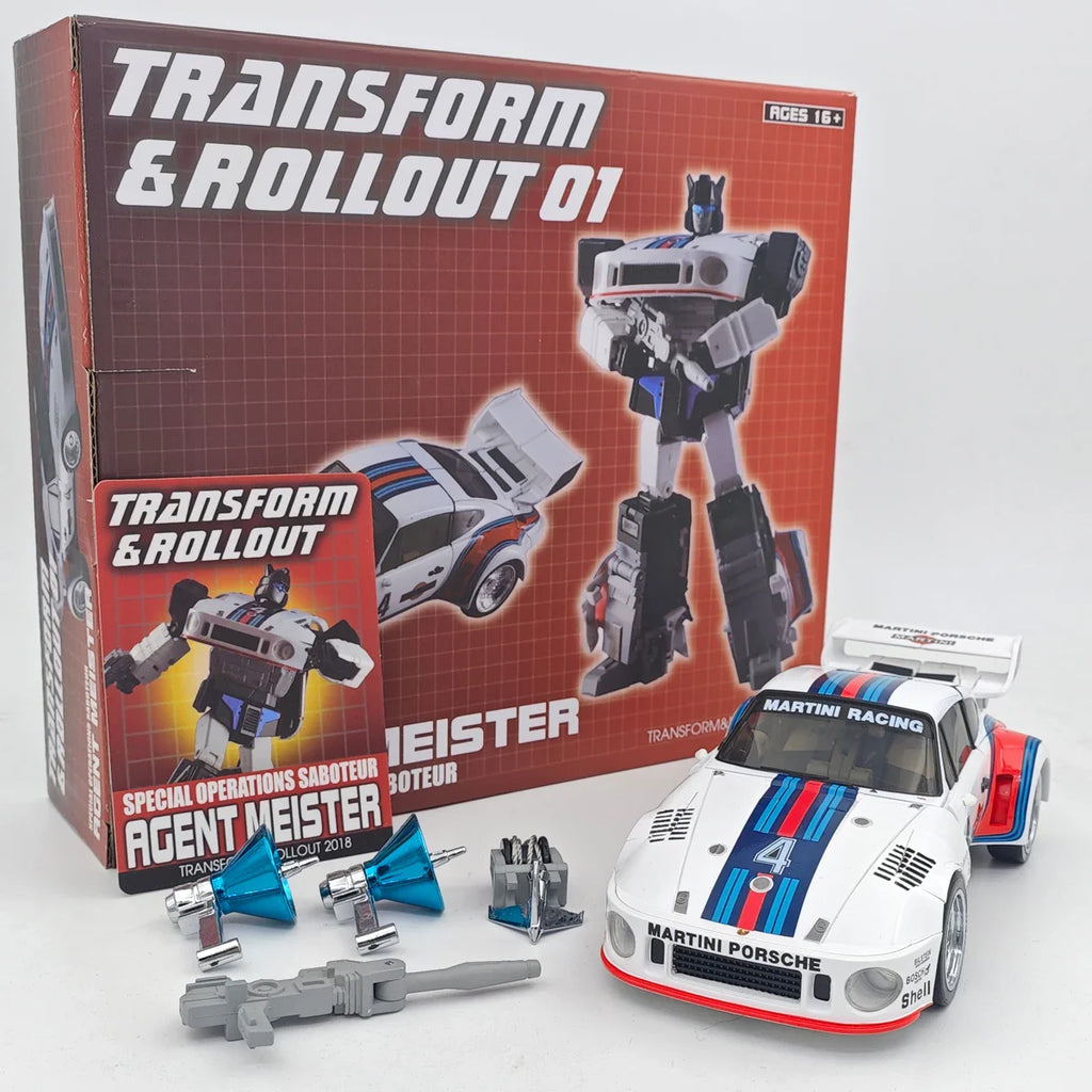 In STOCK Transformation Rollout TR-01 16cm TR01 Agent Mister Jazz Car MP Scale Action Figure Robot Model Toys With Box
