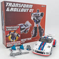 In STOCK Transformation Rollout TR-01 16cm TR01 Agent Mister Jazz Car MP Scale Action Figure Robot Model Toys With Box