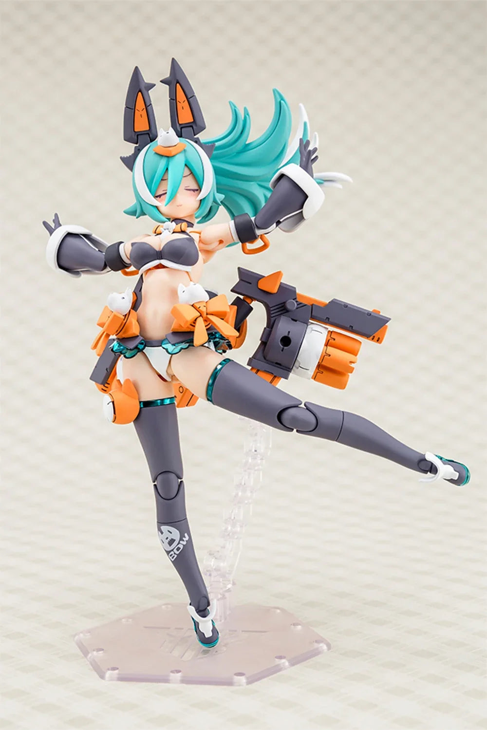 Kotobukiya Machine Girl KP788 PUNI MOFU LANG Wolf Girl Assemble Action Figureals Model