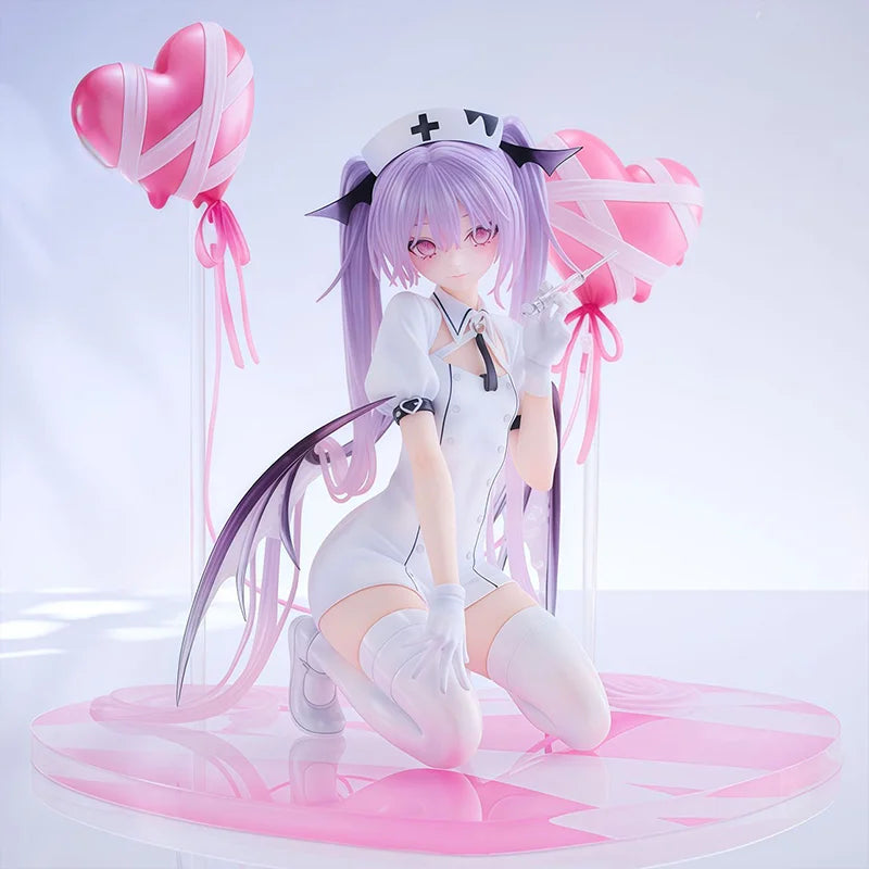 IN STOCK Nurse Uniform Eve Figure Beautiful Girl Game Anime Figures Models Statue Models Collection Ornament Doll Toy ﻿Kid Gift