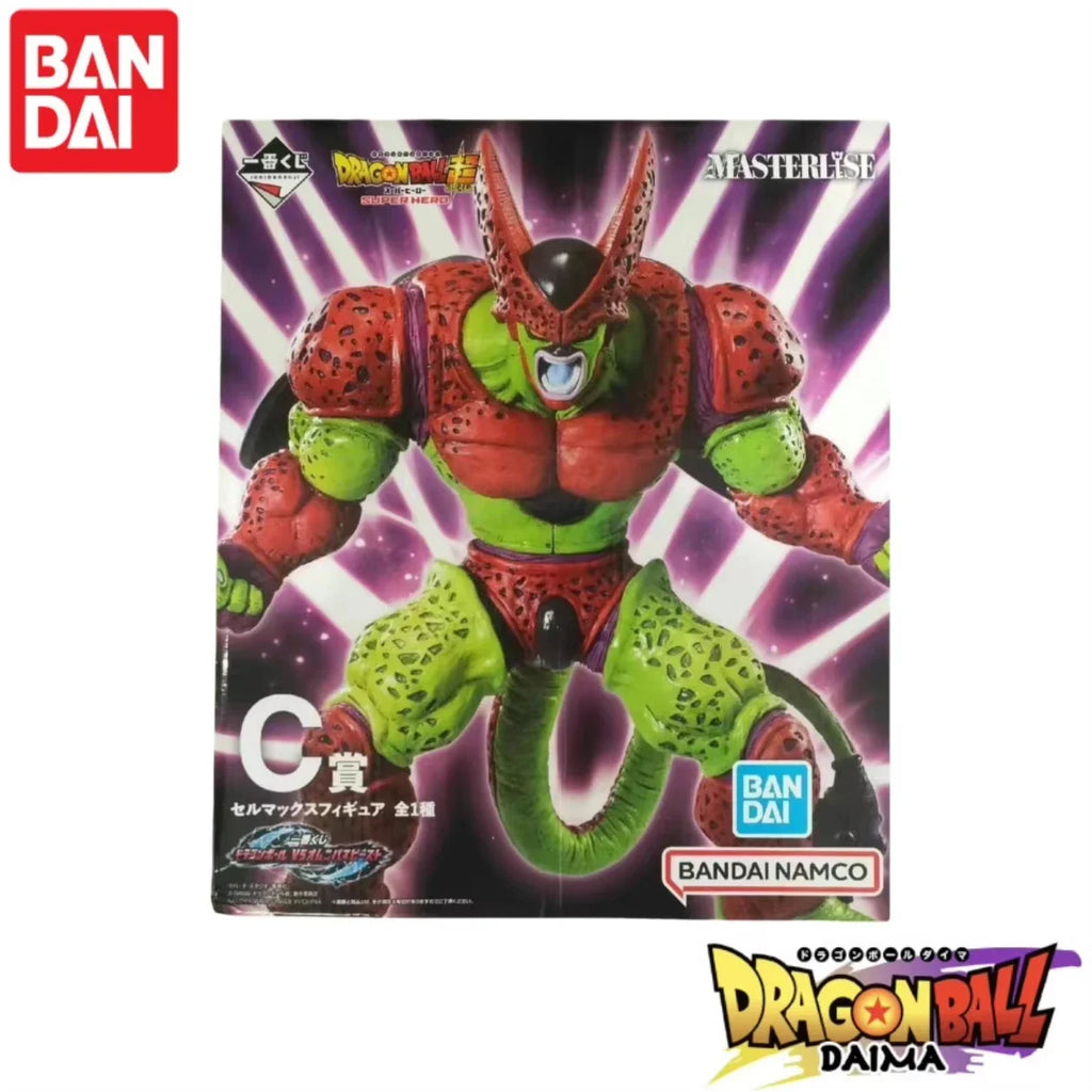In Stock 100% Original Bandai Dragon Ball Ichiban Kuji Fate Showdown C Prize Extreme Cell Action Figure Toy