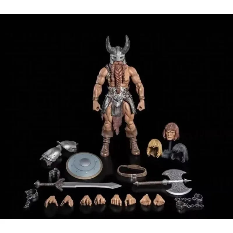 Four Horsemen Studio Mythic Legions Legendary Barbarian Anime Action Figure Figurine Model Toys Gifts