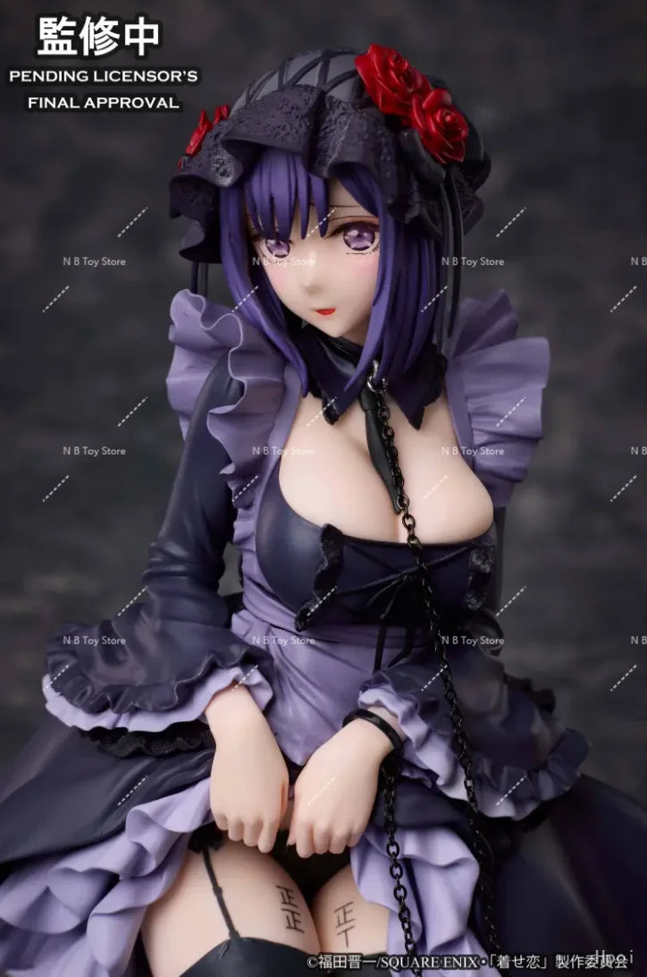 Original ANIPLEX My Dress-Up Darling 14cm Marin Kitakawa Statuette PVC Model Doll Toy Collection for Gift Children
