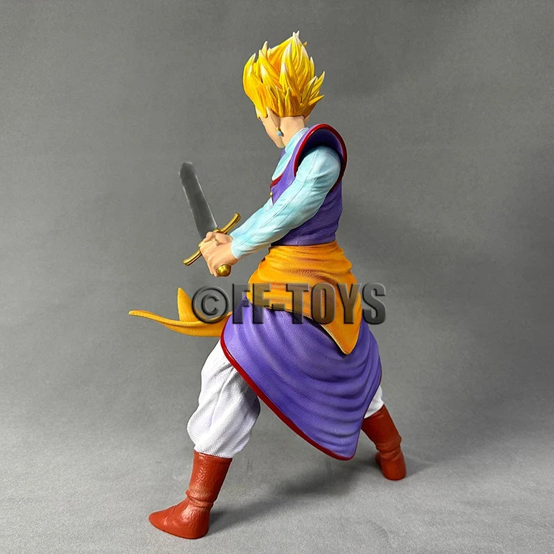 In Stock Anime Dragon Ball Traje Gohan Figure Gohan Figurine 29CM PVC Action Figures Collection Model Toys for Children GiftS