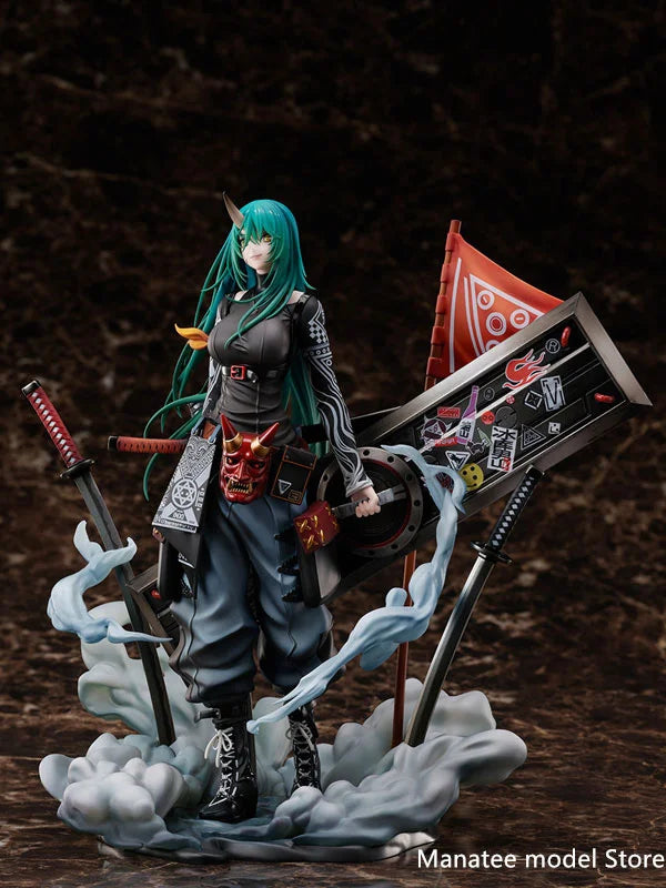 FuRyu Original Arknights Hoshiguma -Wanderer Banner- 1/7 PVC Action Figure Anime Figure Model Toys Collection Doll Gift