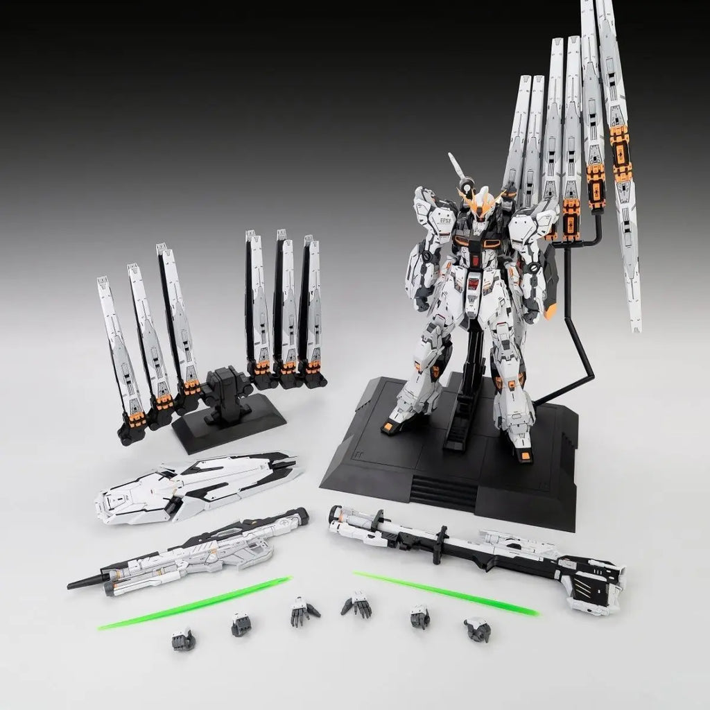 NONGCHANGZHU Model MG 1/100 RX-93 Nu Fighter CMM RX-93 v GK Assembly Model Kits Action Figure Plastic Robot model Toys