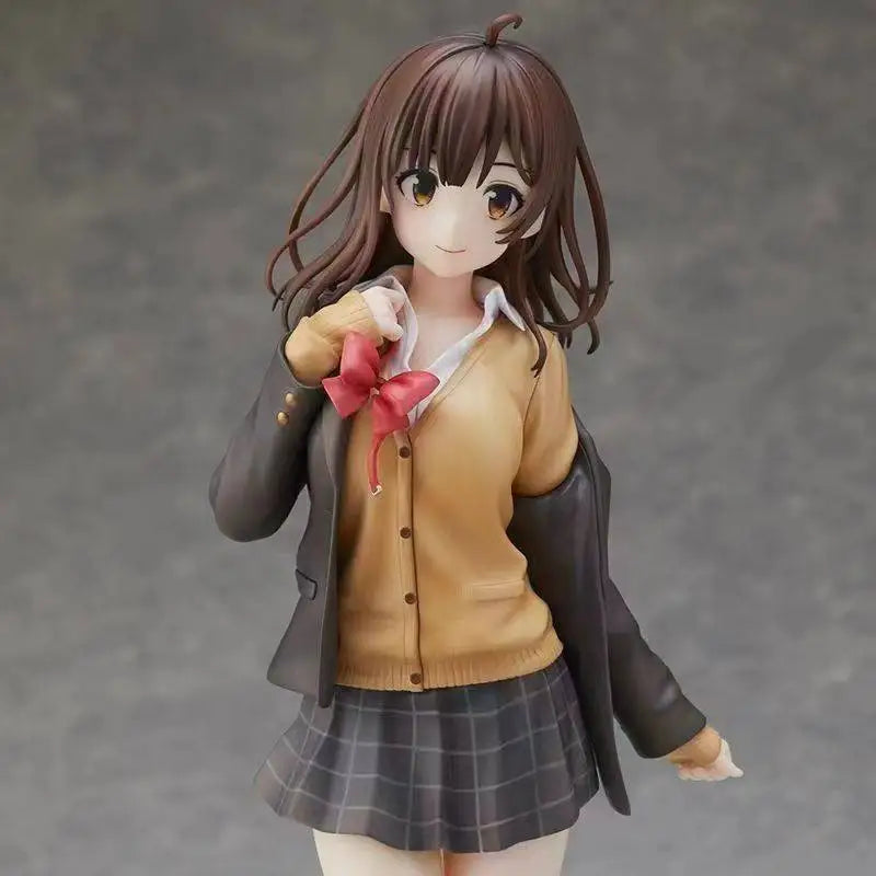 Ogiwara Sayu Anime Figure Shaving. Then I Picked Up A High School Kawaii Girl Doll Toys Chassis Decor Model Ornament Otaku Gifts