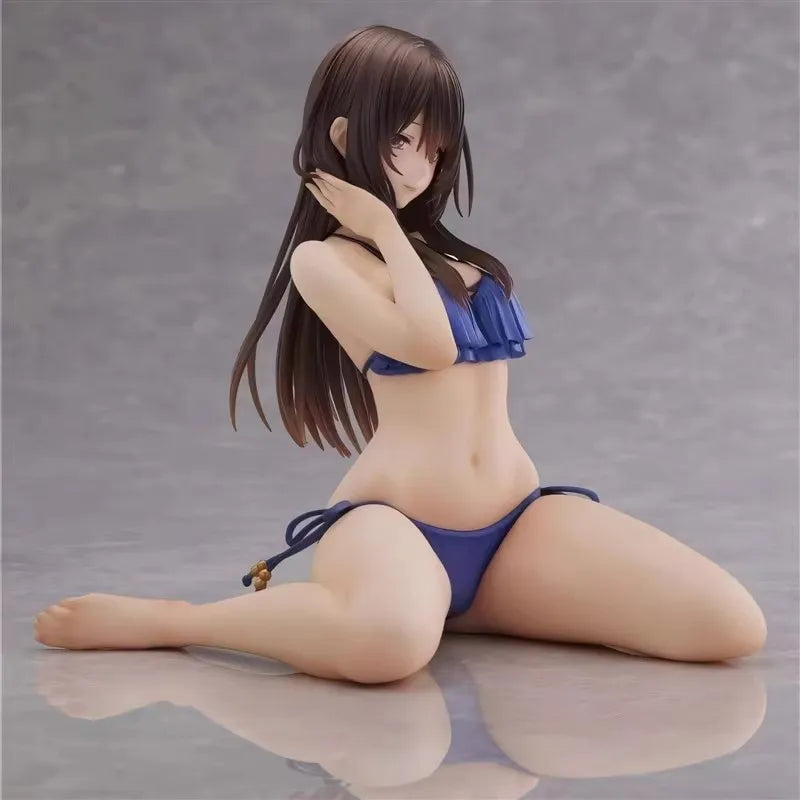 Sexy Swimwear Collectible Figure Desktop Car Ornament for Boys Anime Model Case Static Sto Available Adult Themed Collectible