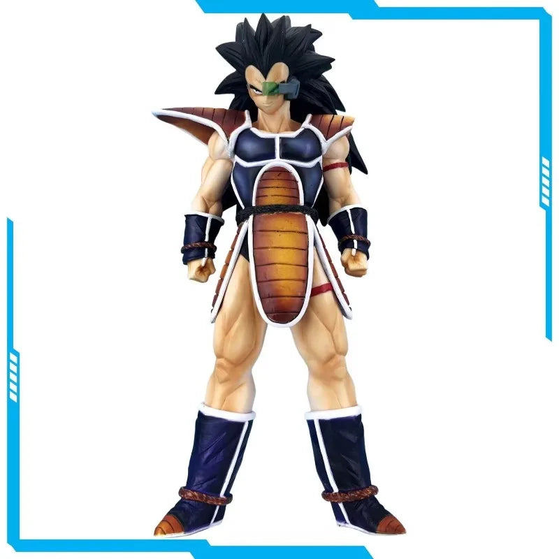 Bandai Dragon Ball Anime Figure Super Saiyan Son Goku Elder Brother Raditz Action Model Doll Collection Decoration Toy Kid Gift