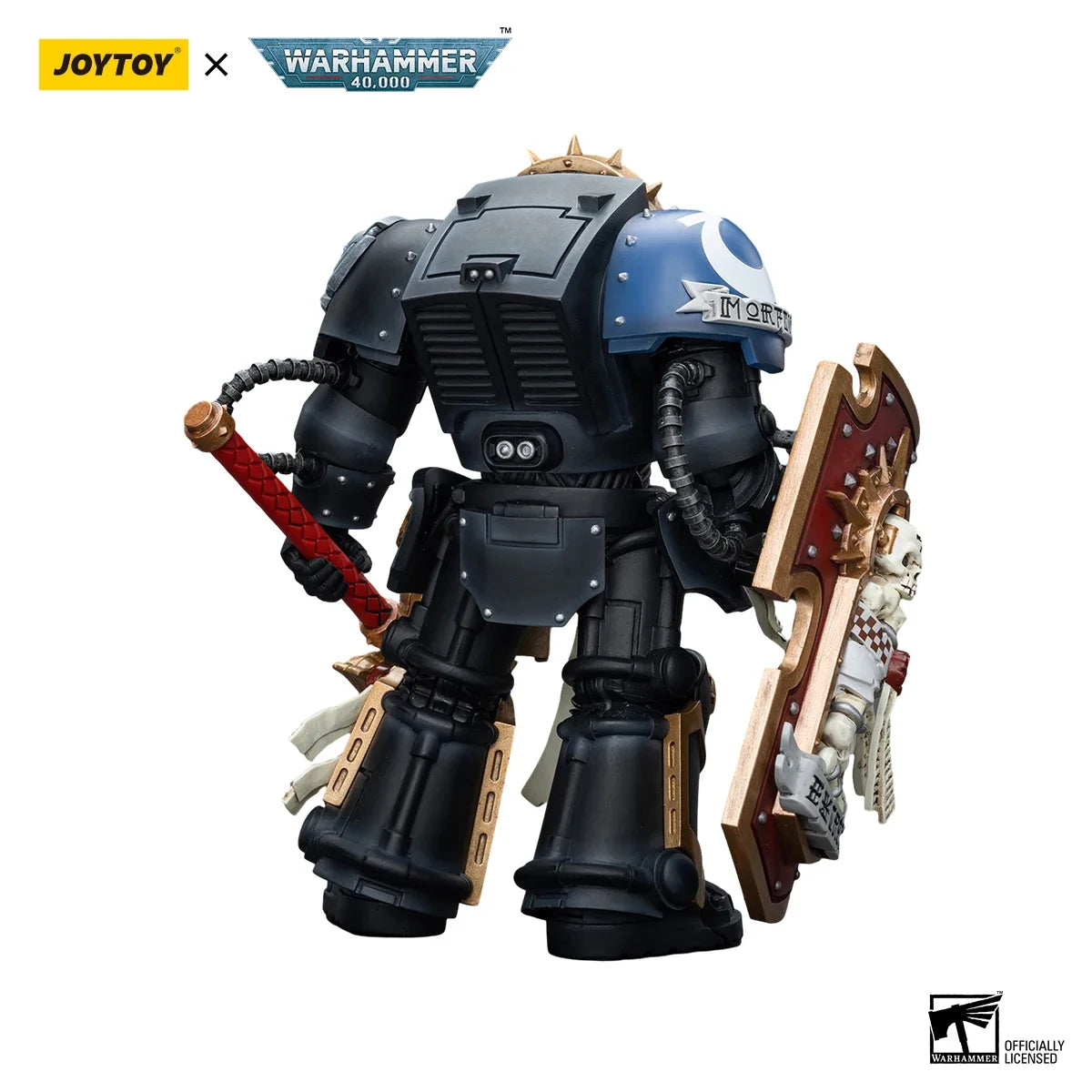 1/18 JOYTOY Action Figure 40K Ultramarines Chaplain in Terminator Armour Re-issue Version Anime Model Toy