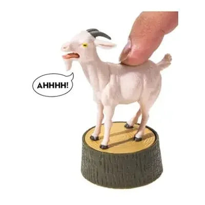 Screaming Goat Figurine and Goat Statue That Makes a Screaming Noise goat that screaming toy grita goat yelling