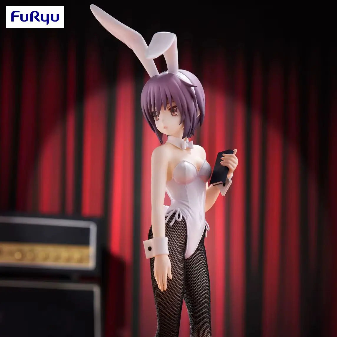 Judai 27cm Original Furyu BiCute Bunnies The Melancholy of Suzumiya Haruhi Asahina Mikuru Nagato Yuki Bunny Girls Action Figure