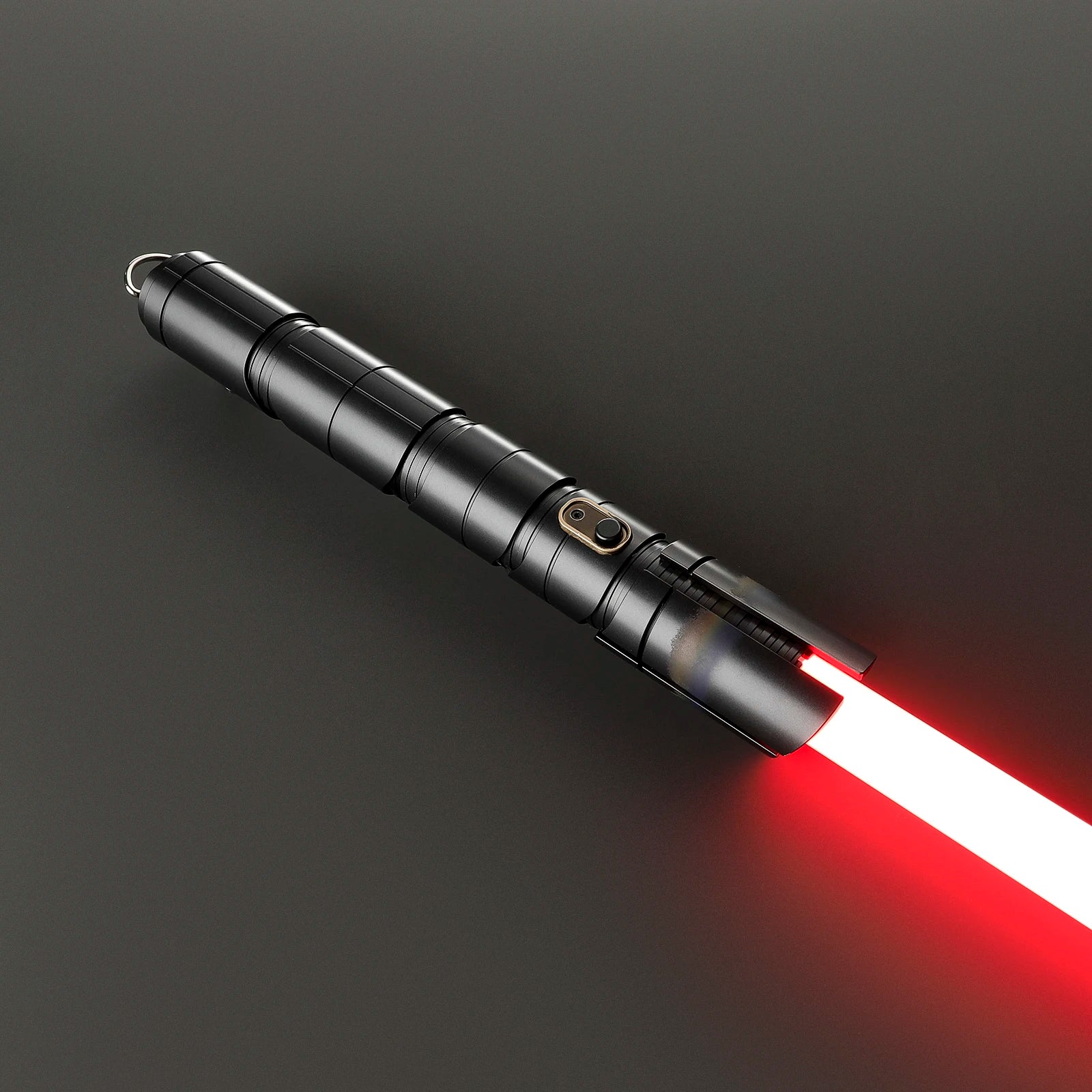 DamienSaber Qimir Lightsaber Force Heavy Dueling Detachable Light Saber Metal Hilt Infinite Color Changing with 34 Sound Fonts