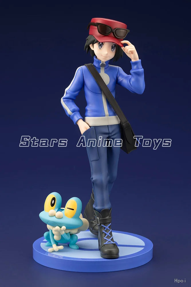 【Pre Sale】Original Kotobukiya ARTFX J Pocket Monsters Calem+Froakie 1/8 Dolls Animation Figures
