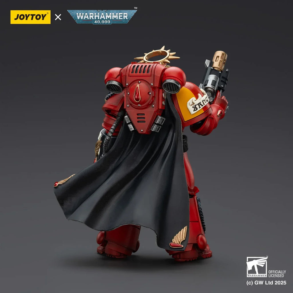 【MT】JOYTOY Warhammer 40K Blood Angels Captain with Inferno Pistol & Power Fist 1/18 Action Figure Model Toys