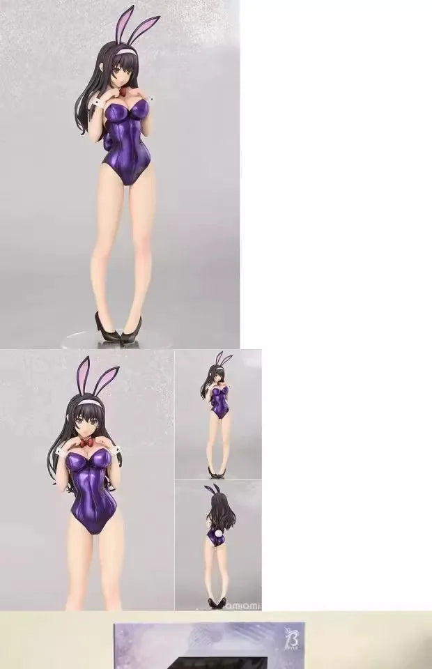 Anime Saekano: How To Raise A Boring Girlfriend Figure 42cm Kasumigaoka Utaha Bunny Girl Models Doll Collect Desktop Statue Toys
