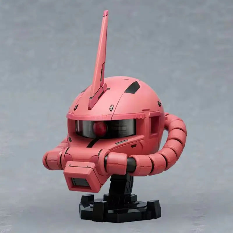 Official Bandai Namco BN HEAD Collection Char's Zaku Head Sculpture Gundam Series Mecha Anime Model Collectible Figure Statue