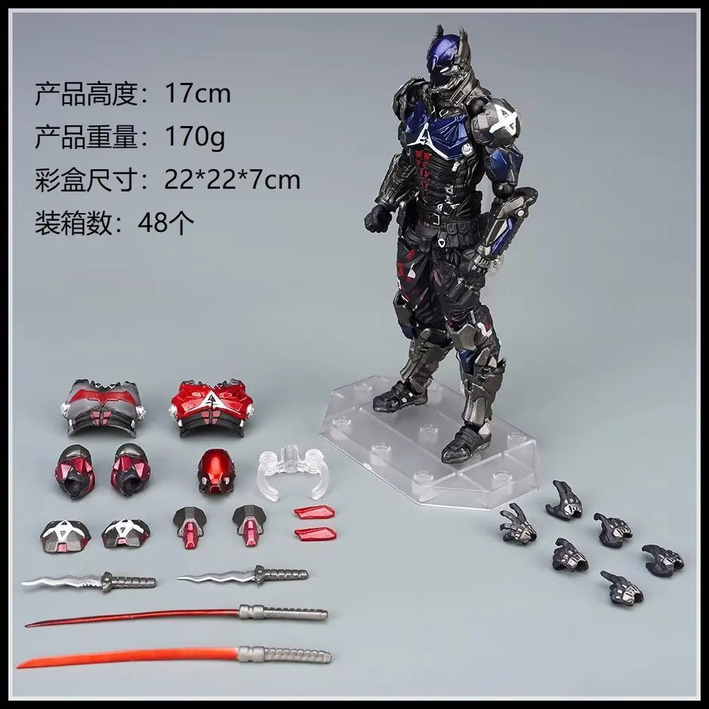 AMAZING YAMAGUCHI Arkham Knight Batman Red Hood Robin Jason Todd Figuarts Game Action Figure Model Toy Collection Christmas Gift