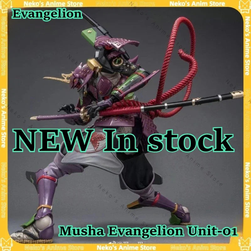 【In Stock】Sentinel Riobot Musha Evangelion Unit-01 General-Purpose Humanoid Battle  Action Figure Anime Model Desktop Doll Gift