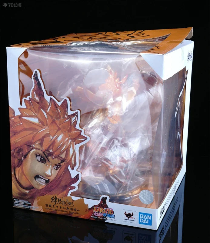 Bandai Genuine NARUTO Figuarts ZERO Uzumaki Naruto Uchiha Sasuke Uchiha Obito Uzumaki Boruto Anime Action Figure Model Toys Gift