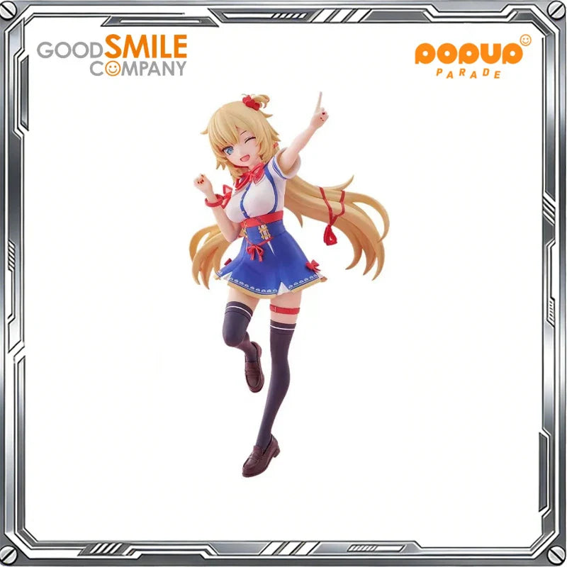 Good Smile Original POP UP PARADE hololive Anime Akai Haato Ookami Mio Aqua Sakamata Chloe Houshou Marine Action Figures Gift