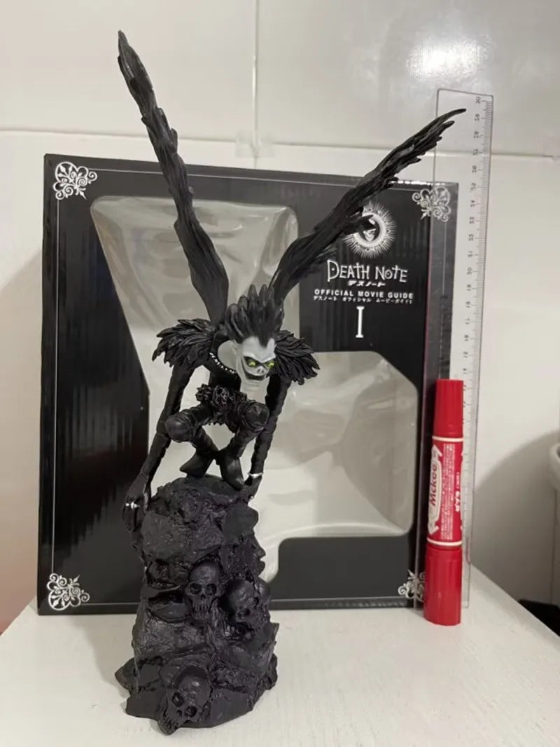 Anime Figure DEATH NOTE Yagami Light Ryuk MisaMisa PVC Standing Model Pose Static Doll Gift Ornaments  Sculpture Q version 9CM