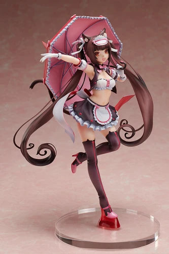 MIMEYOI Original: NEKOPARA Chocolate Vanilla 1/7 Racing Girl PVC Actionfigur Anime Figur Modell Spielzeug Sammlung Puppe Geschenk